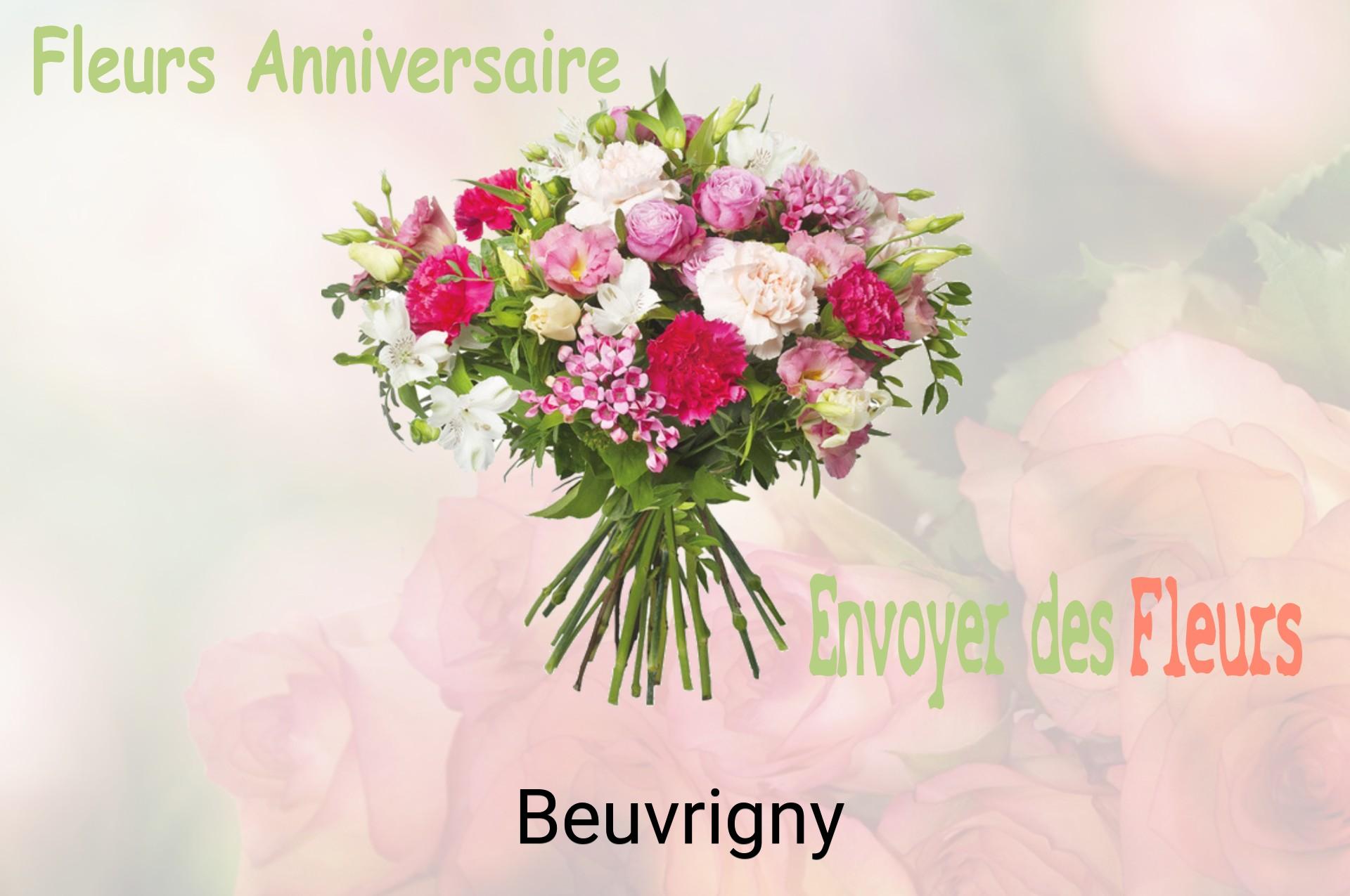 Bouquet de fleurs d’anniversaire livré à Beuvrigny