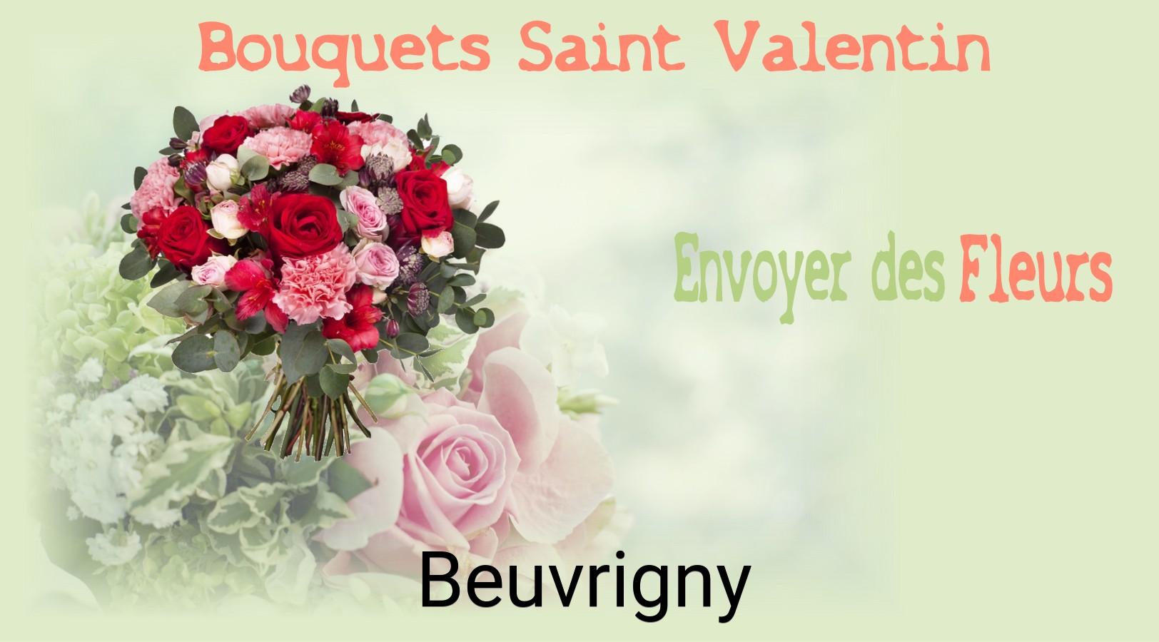 Roses de Saint-Valentin livrées à Beuvrigny